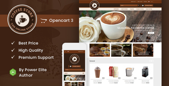 Coffee - Opencart Responsive Theme icon