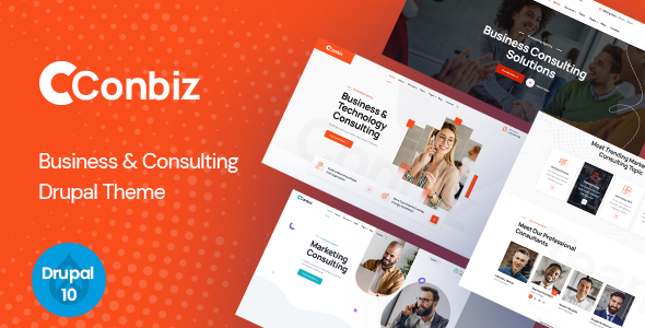 Conbiz - Consultancy & Business Drupal 10 Theme