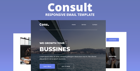 Consult - Responsive Email Template icon