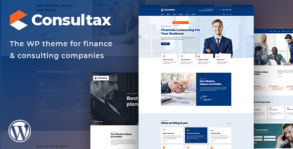 Consultax - Financial & Consulting WordPress Theme icon