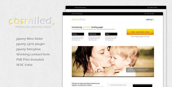 Corralled Landing Page icon