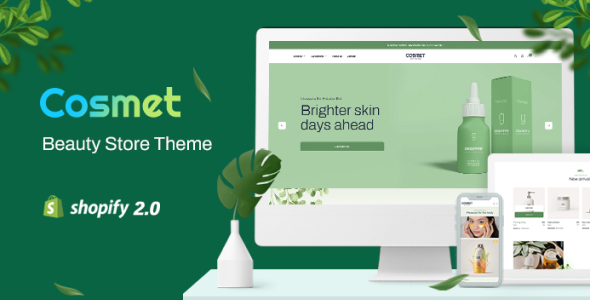 Cosmet: The Innovative Shopify 2.0 Theme for Natural Skincare Products icon