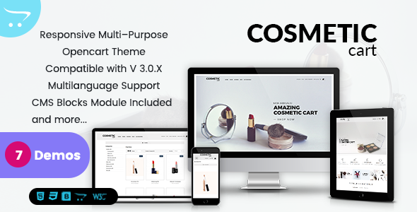 Cosmetics - Premium OpenCart Themes for Shopping Cart icon