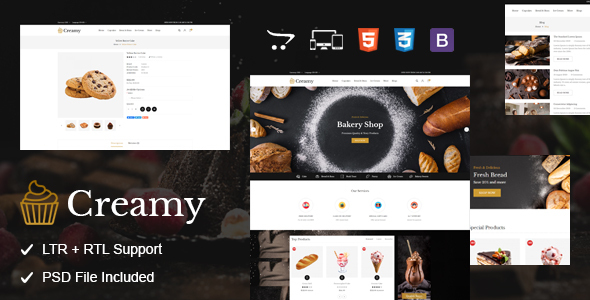 Creamy - Bakery OpenCart Theme icon