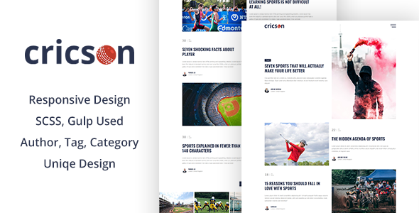 Cricson - Multipurpose Jekyll Blog Theme icon