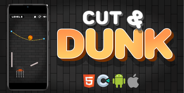 Cut and Dunk HTML5 Game (Construct 3) icon