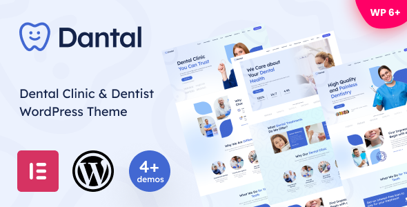 Dantal - Dental Clinic & Dentist WordPress Theme icon
