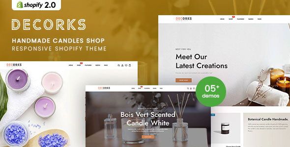 Decorks - Candles Shop Responsive Shopify Theme icon