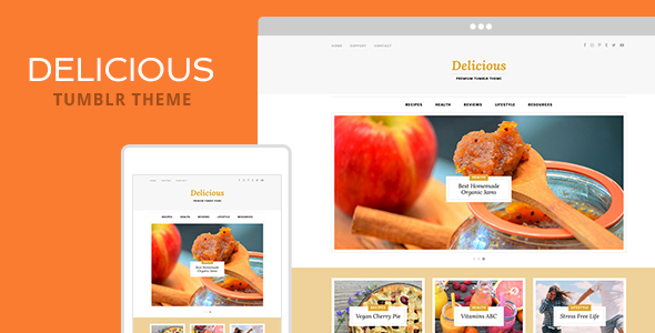Delicious Tumblr Theme icon