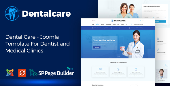 Dental Care - Joomla Template For Dentist and Medical Clinics icon