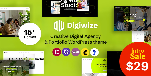 Digiwize - Digital Agency & Creative Portfolio WordPress Theme icon
