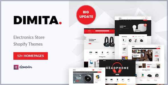 Dimita - Multipurpose Electronics Theme for Shopify icon