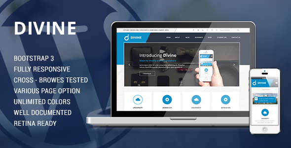 Divine - Professional Business Drupal Theme icon