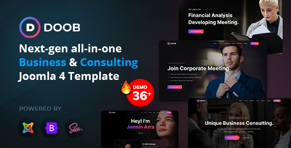 Doob - Business & Consulting Joomla 4 Template icon