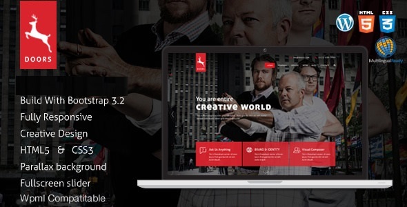 Doors - Parallax Responsive One Page Joomla Template icon