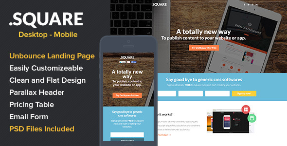 DotSquare App Landing Page icon