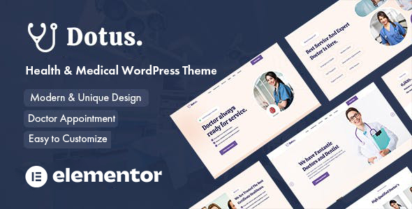 Dotus - Health & Medical WordPress Theme icon