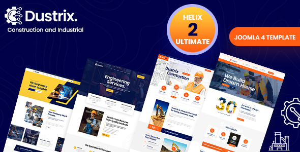 Dustrix - Construction & Industry Joomla 4 Template icon