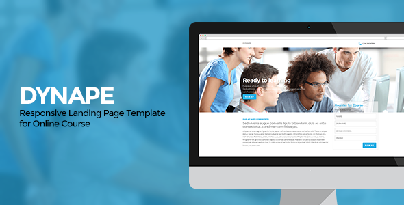 Dynape - Responsive Landing Page for Course icon