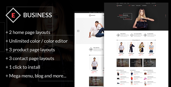 E-Business - All in one package Prestashop theme icon