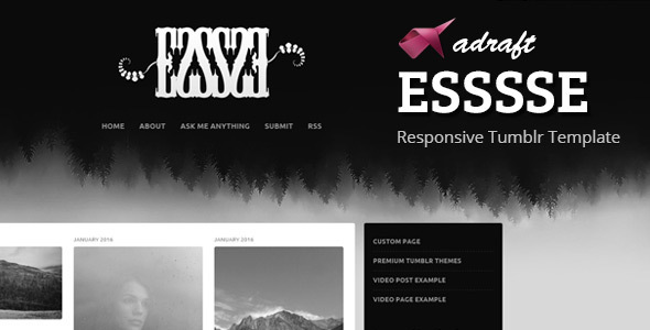 ESSSSE - Responsive Tumblr Theme icon