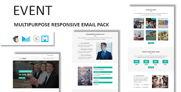EVENT - Multipurpose Responsive Email Template with Stampready Builder Access icon
