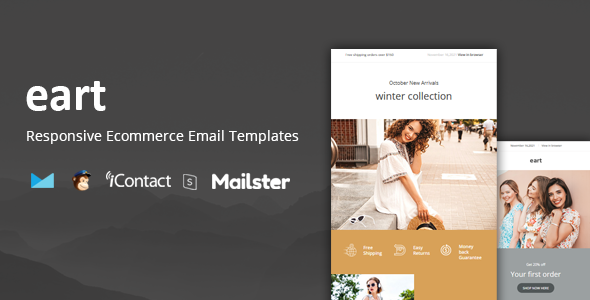Eart Mail - Ecommerce Responsive E-mail Template + Online Access icon