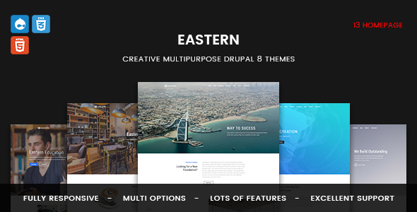 Eastern - Responsive Multipurpose Business Drupal 8 Theme icon