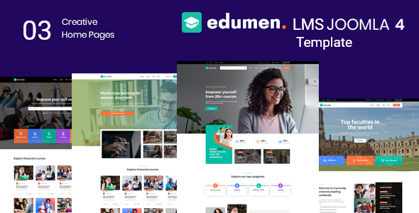 Edumen – Education Joomla 4 Template With Page Builder icon