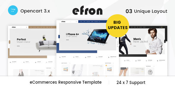 Efron Multipurpose - Responsive Opencart 3.0 Theme icon