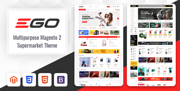 Ego - Marketplace Multipurpose Magento 2 Theme icon