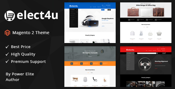 Elect4u - Responsive Magento 2 Theme icon