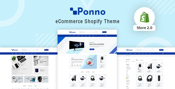 Electronic Stores Shopify Theme - Ponno icon