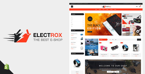 Electrox - Shopify Electronics and Responsive Digital Theme icon