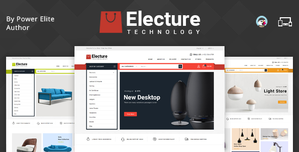 Electure - Responsive Prestashop 1.7 Theme icon