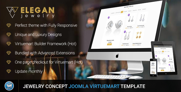 Elegan - Virtuemart Responsive Jewelry Template icon