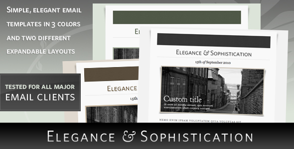 Elegance - HTML Email Template icon