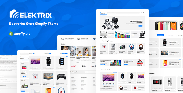 Elektrix - Electronics Shopify Theme