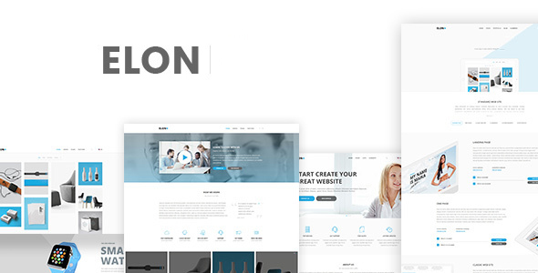 Elon - Businesses and agencies modular Drupal Theme icon