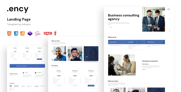 Ency - Landing Page Template icon
