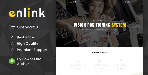 Enlink - Single Product OpenCart Theme icon