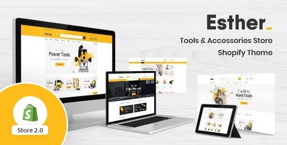 Esther - Tools Store & Garage Shopify Theme icon