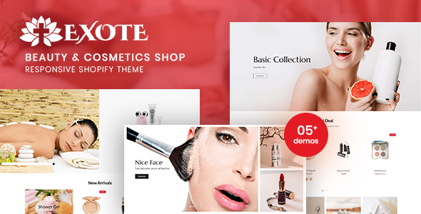 Exote - Beauty & Cosmetics Shop Responsive Shopify Theme icon