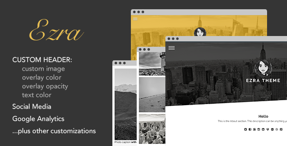 Ezra Tumblr Theme icon