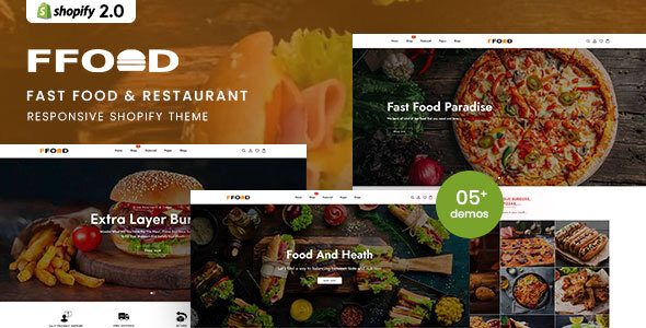 FFood - Fast Food & Restaurant Responsive Shopify 2.0 Theme icon