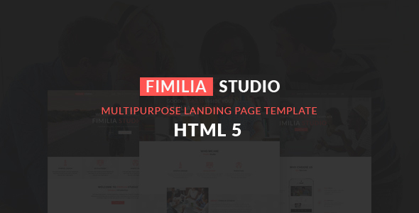 FIMILIA STUDIO - HTML5 Landing Page Template icon