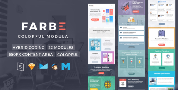 Farbe | Newsletter Template icon