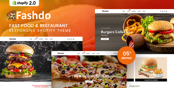 Fashdo - Fast Food & Restaurant Shopify Theme icon