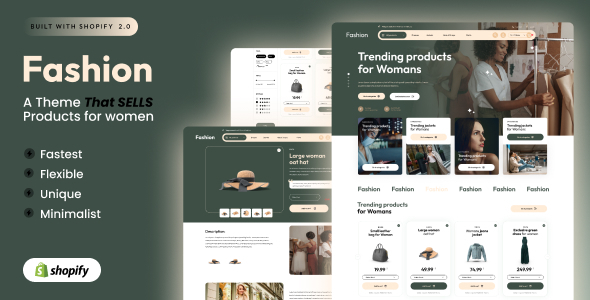Fashion - Shopify 2.0 eCommerce Theme icon