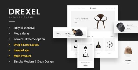 Fastest Drexel - Minimal Responsive Shopify Theme icon